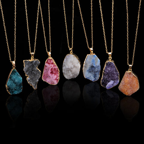Natural Raw Crystal - Necklace