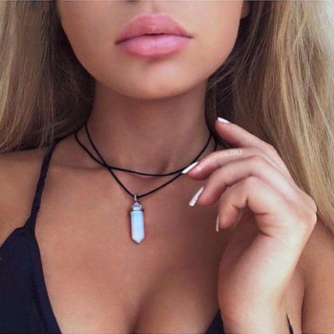 Healing Crystal Chocker Necklace