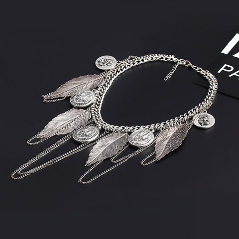 The Gypsy Coin Boho Necklace