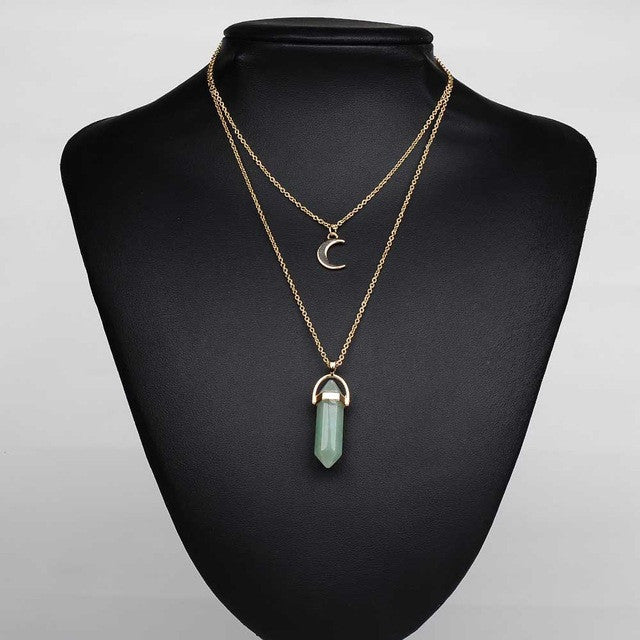 Natural Moon Crystal Chocker