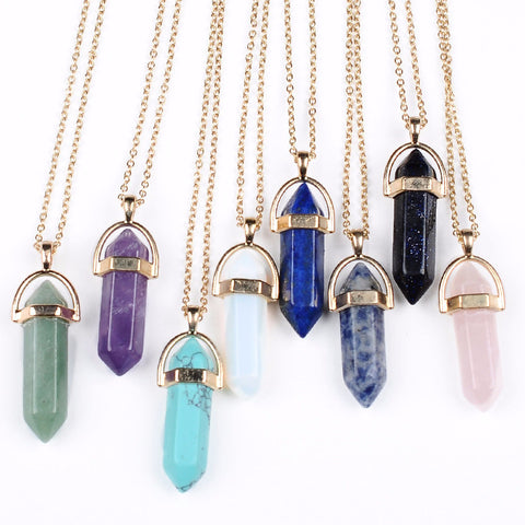 Natural Healing Crystal Pendant