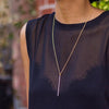 Simple Chain Choker/Pendant Necklace