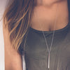 Simple Chain Choker/Pendant Necklace