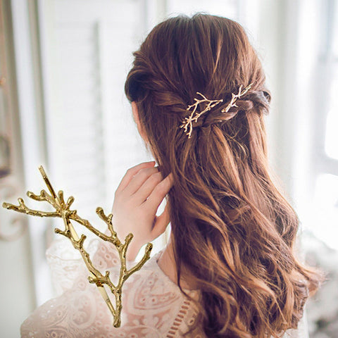 Boho Style Branch Hair Clip