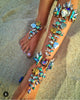 Sand Crystals - Boho Anklet Beach Sandals